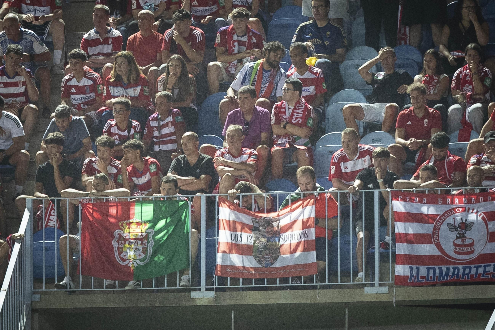 Las mejores imágenes del Málaga CF-Granada CF