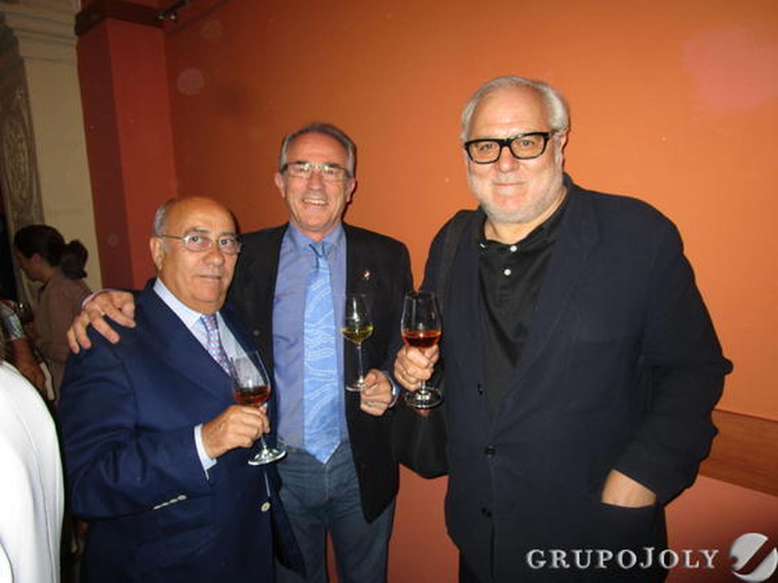 Faustino Rodríguez, José Luis Jiménez y José Luis López Linares.

Foto: Ignacio Casas de Ciria
