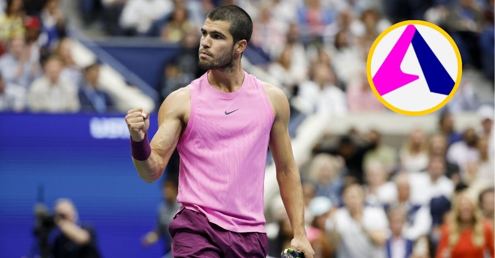 Un estudiante andaluz crea un logotipo inspirado en Carlos Alcaraz