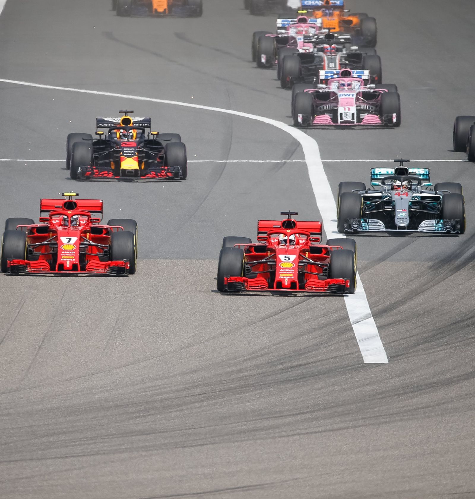 Las imágenes del GP de China