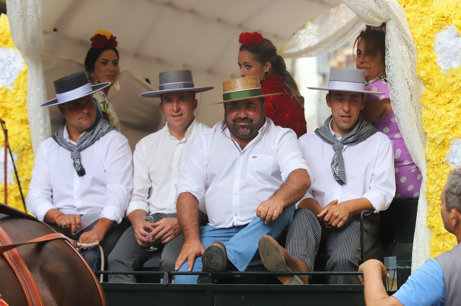 Imágenes de Emigrantes a su paso por el colegio Santo Ángel