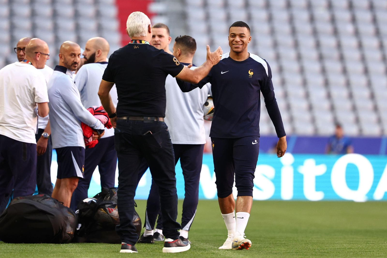 Las fotos de España antes de la semifinal contra Francia