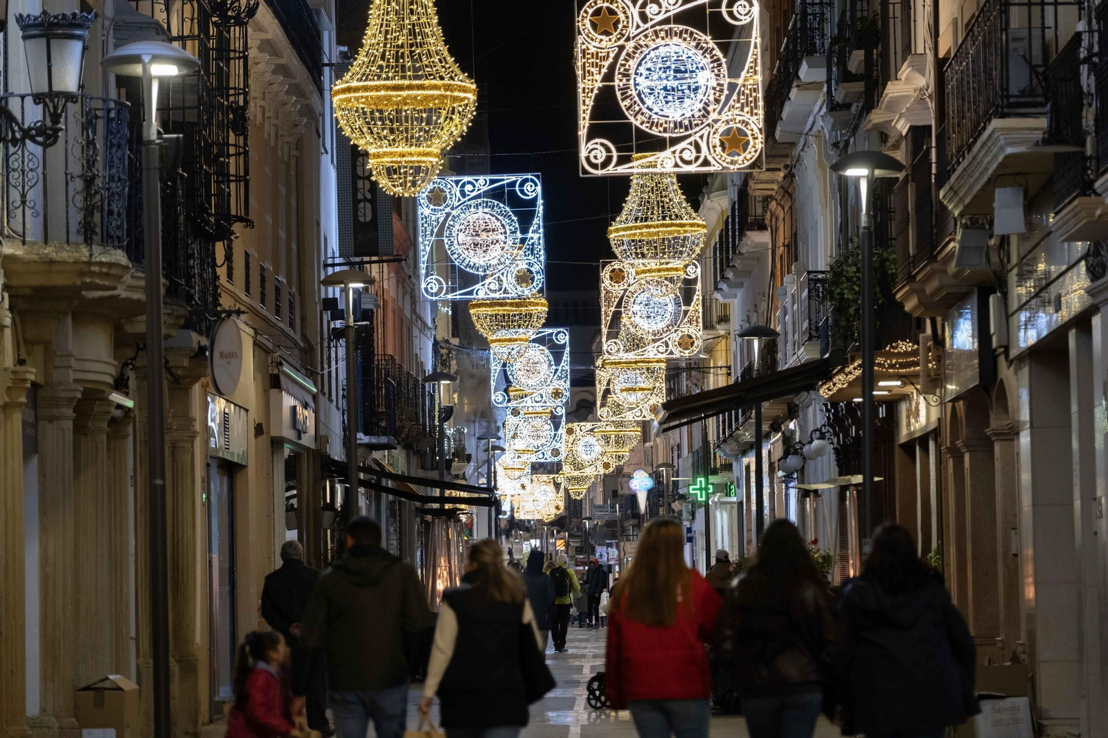 El alumbrado especial de Navidad de Ronda, en fotos