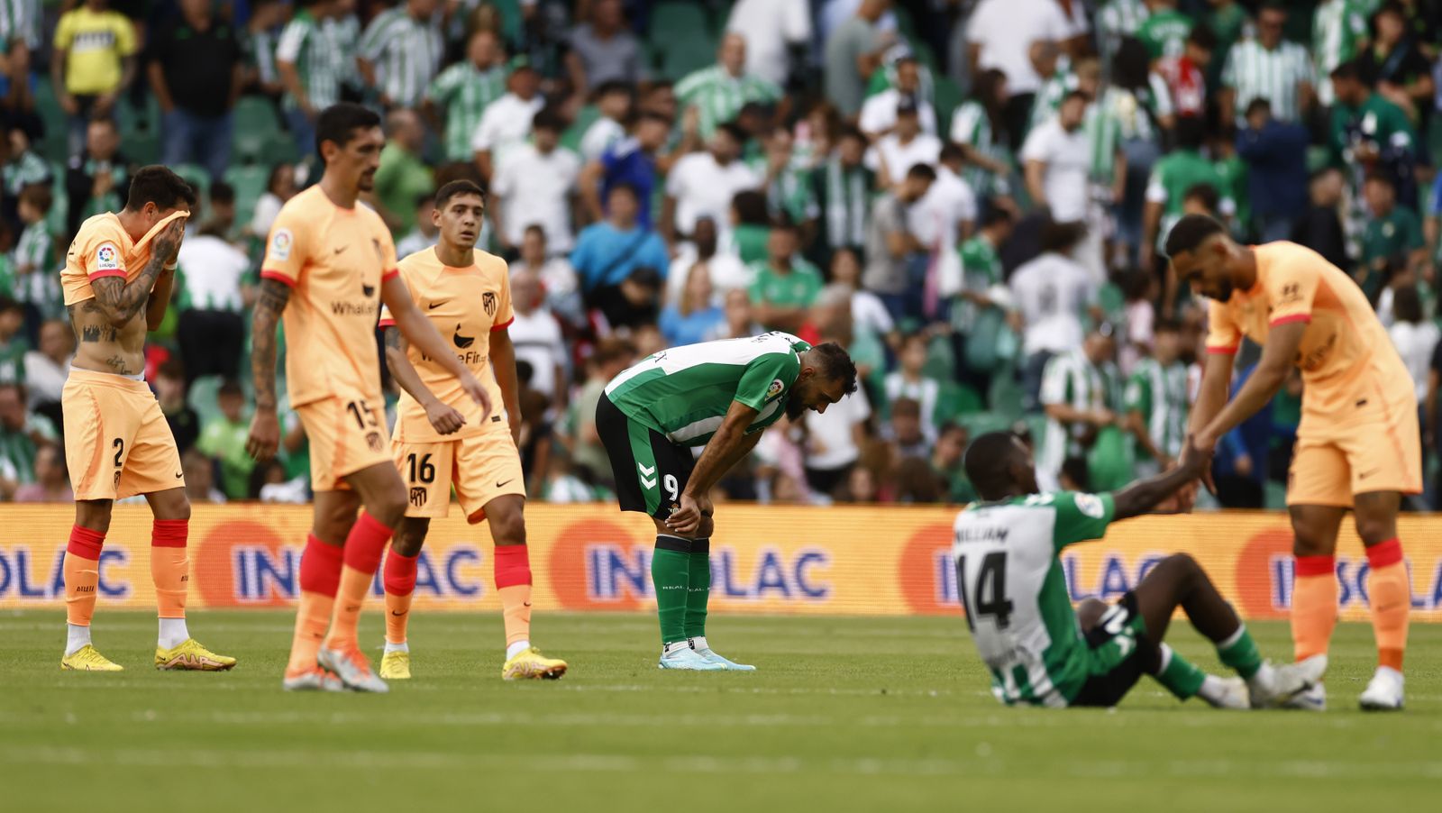 Las imágenes del Betis-Atlético de Madrid