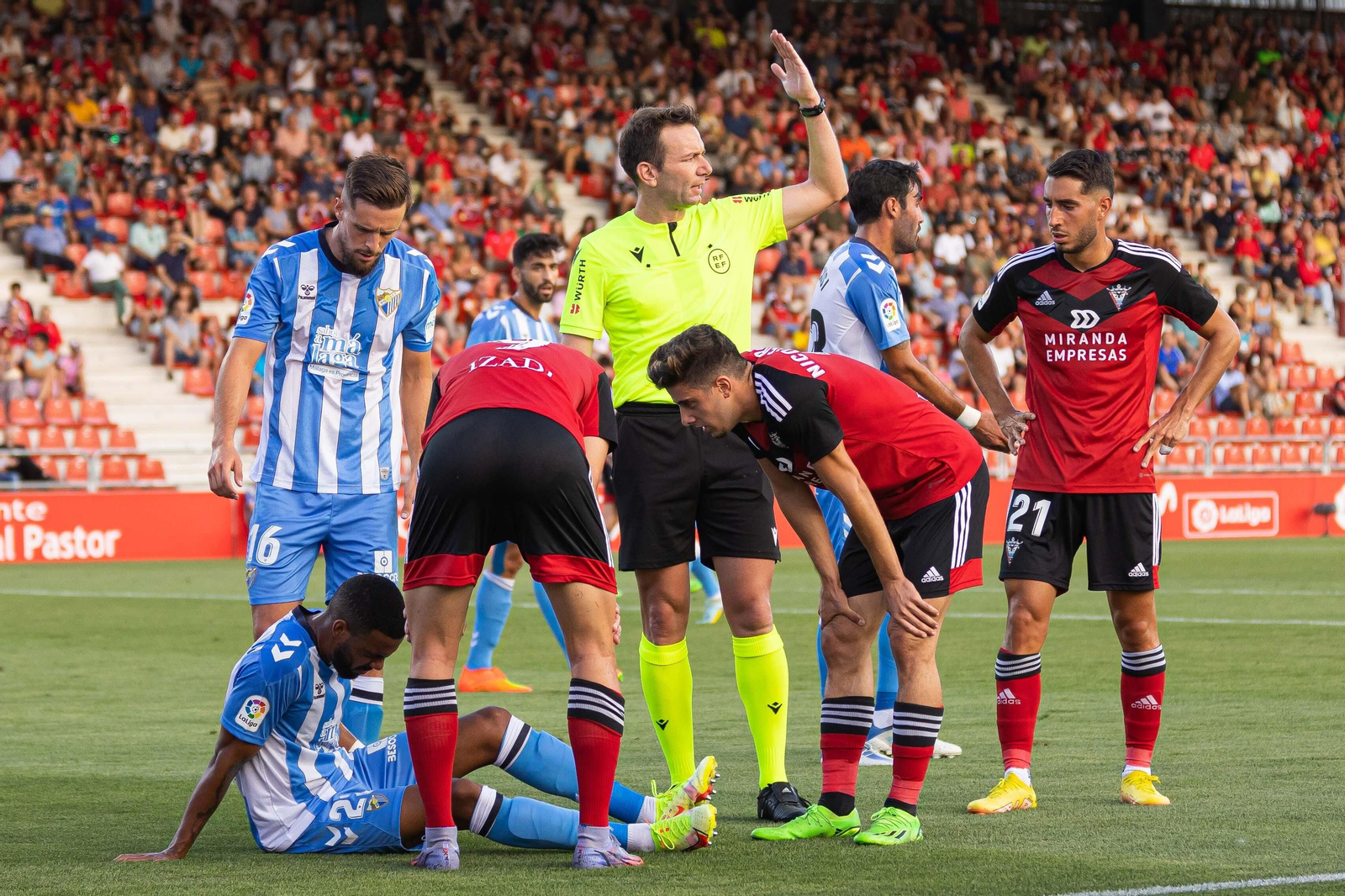 Las fotos del Mirandés-Málaga CF