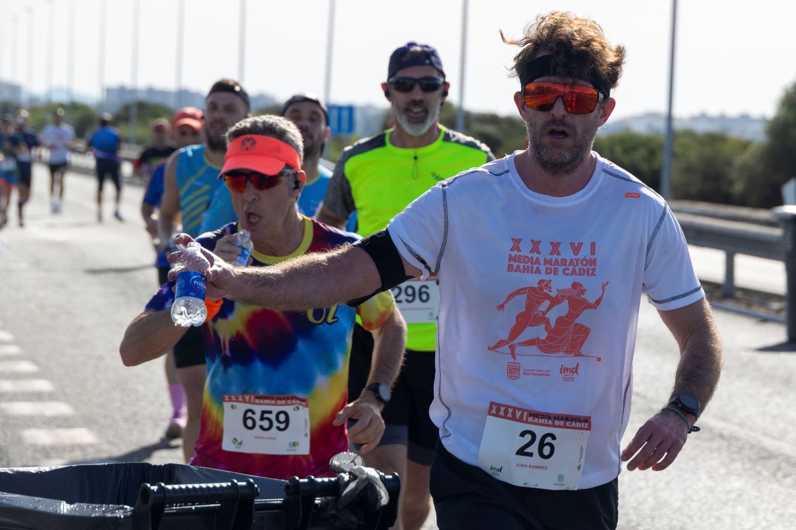 Las imágenes de la Media Maratón Bahía de Cádiz