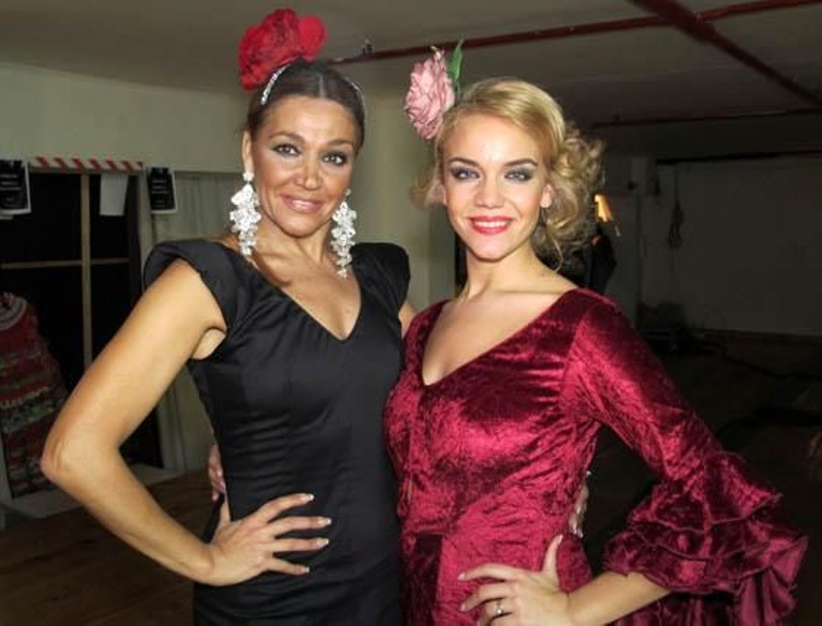 Las bailaoras Lalo Tejada y Jessica Brea.

Foto: Victoria Ramírez