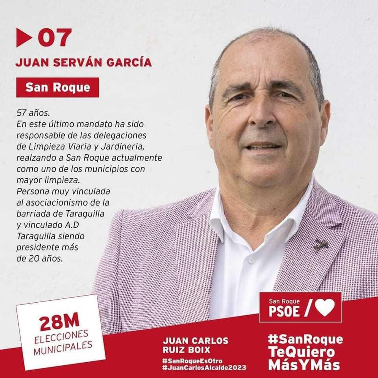 Estos son los 21 concejales de la nueva Corporación municipal en San Roque