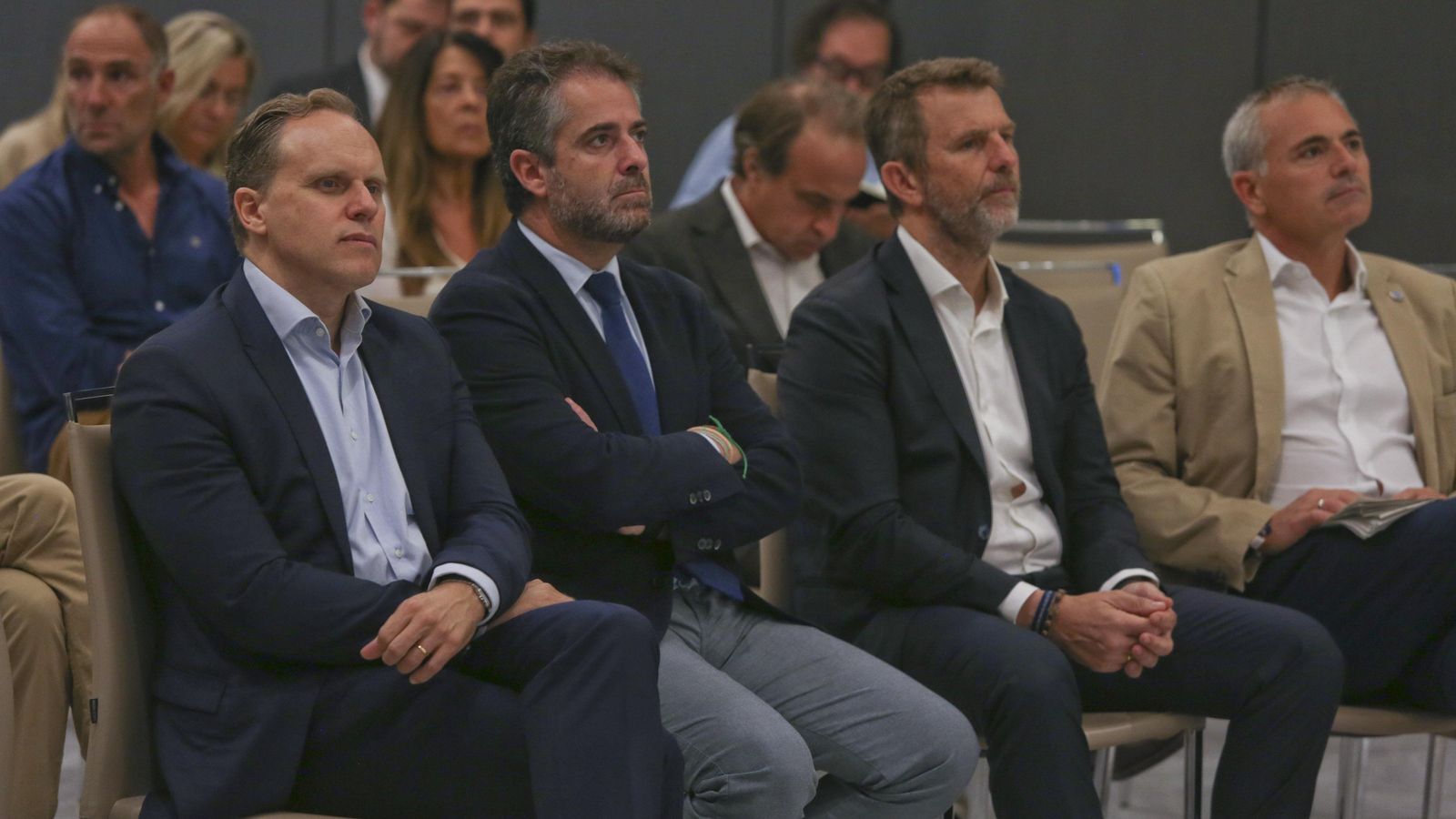 Daniel Lacalle, Carlos Conde, Fernando Ortega y Julio Andrade.