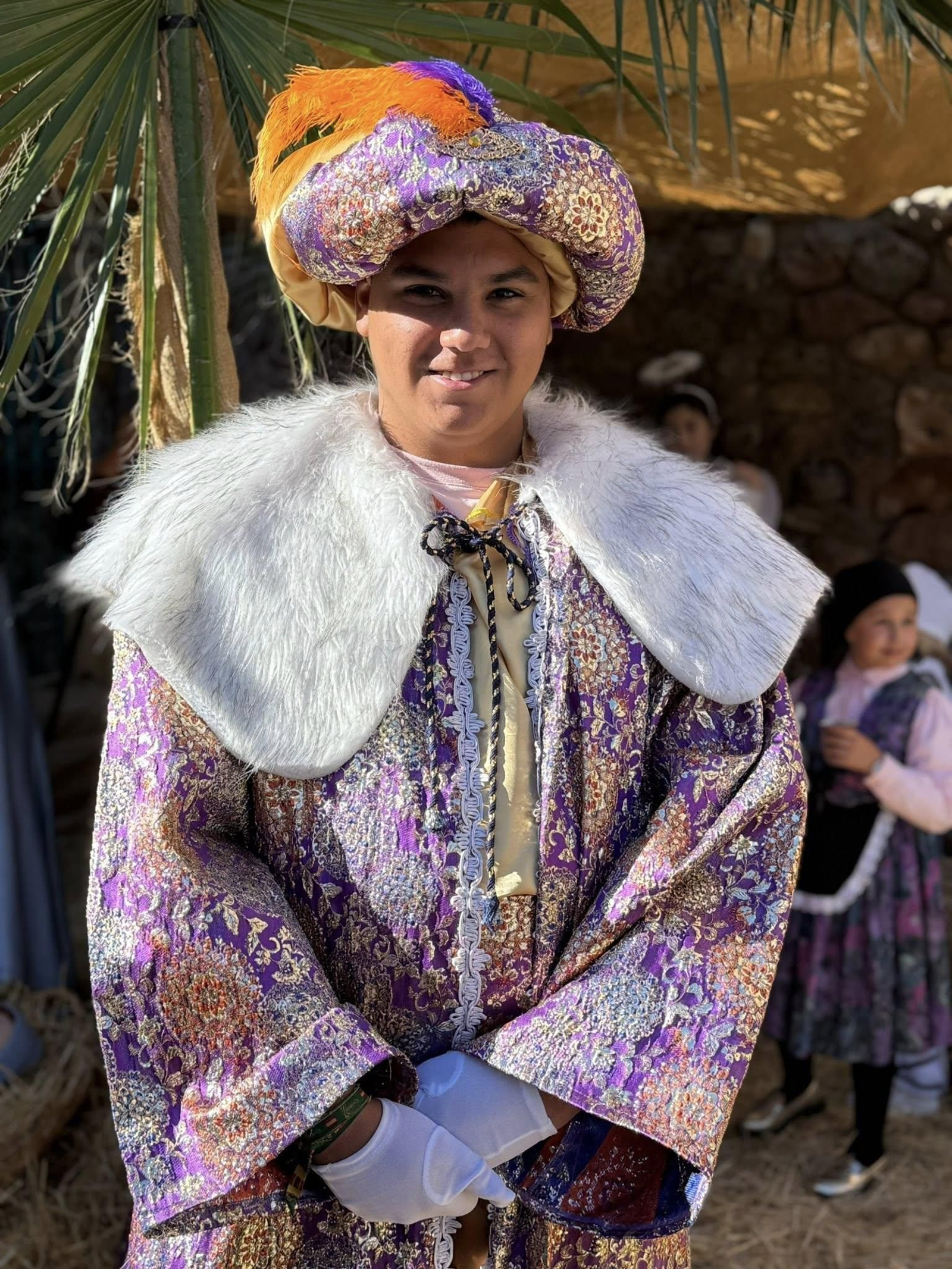 Así fue la inauguración del Belén Municipal de Mojácar entre villancicos y dulces navideños