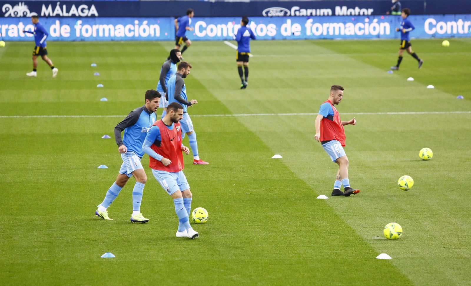 El Málaga CF-Real Oviedo, en fotos