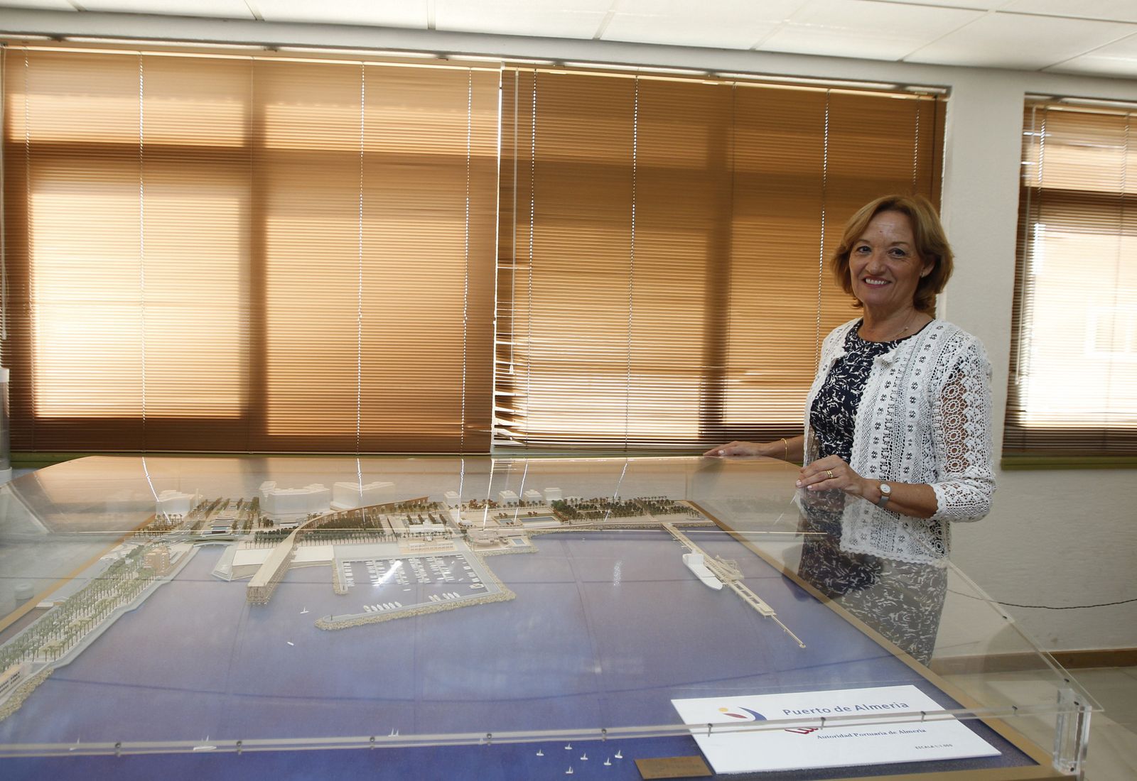 Mari Carmen Ortiz hace balance del curso en los puertos de Almería y Carboneras.