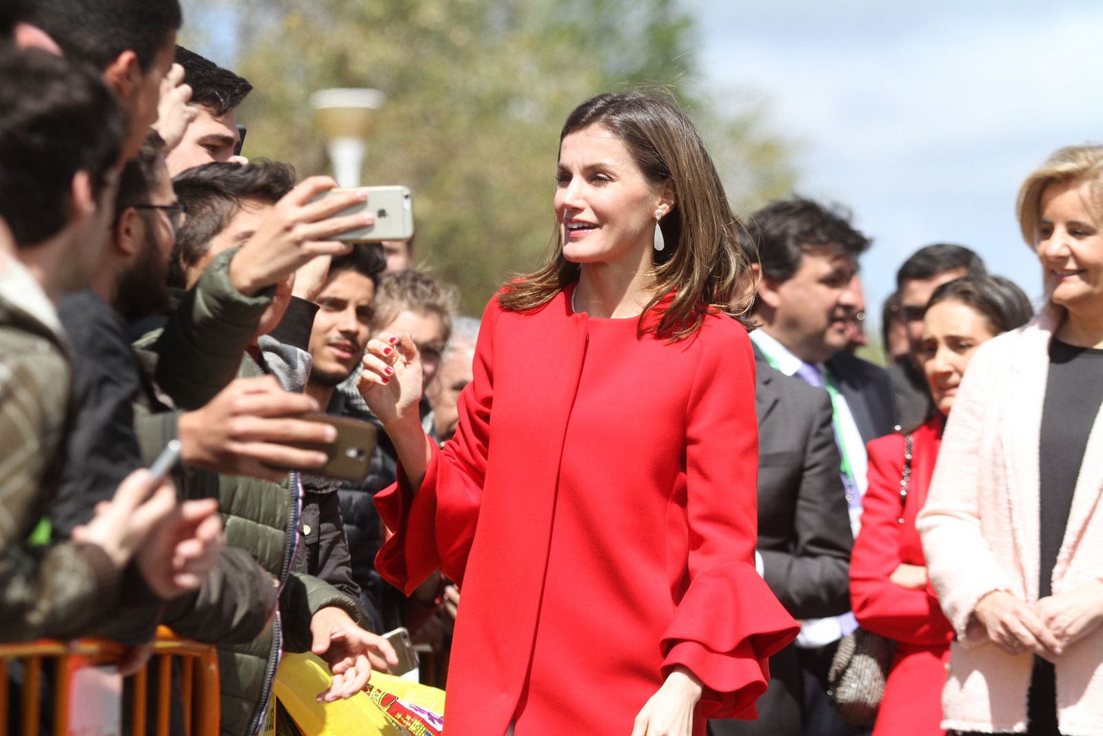 Imágenes de la visita de la reina Letizia a Huelva