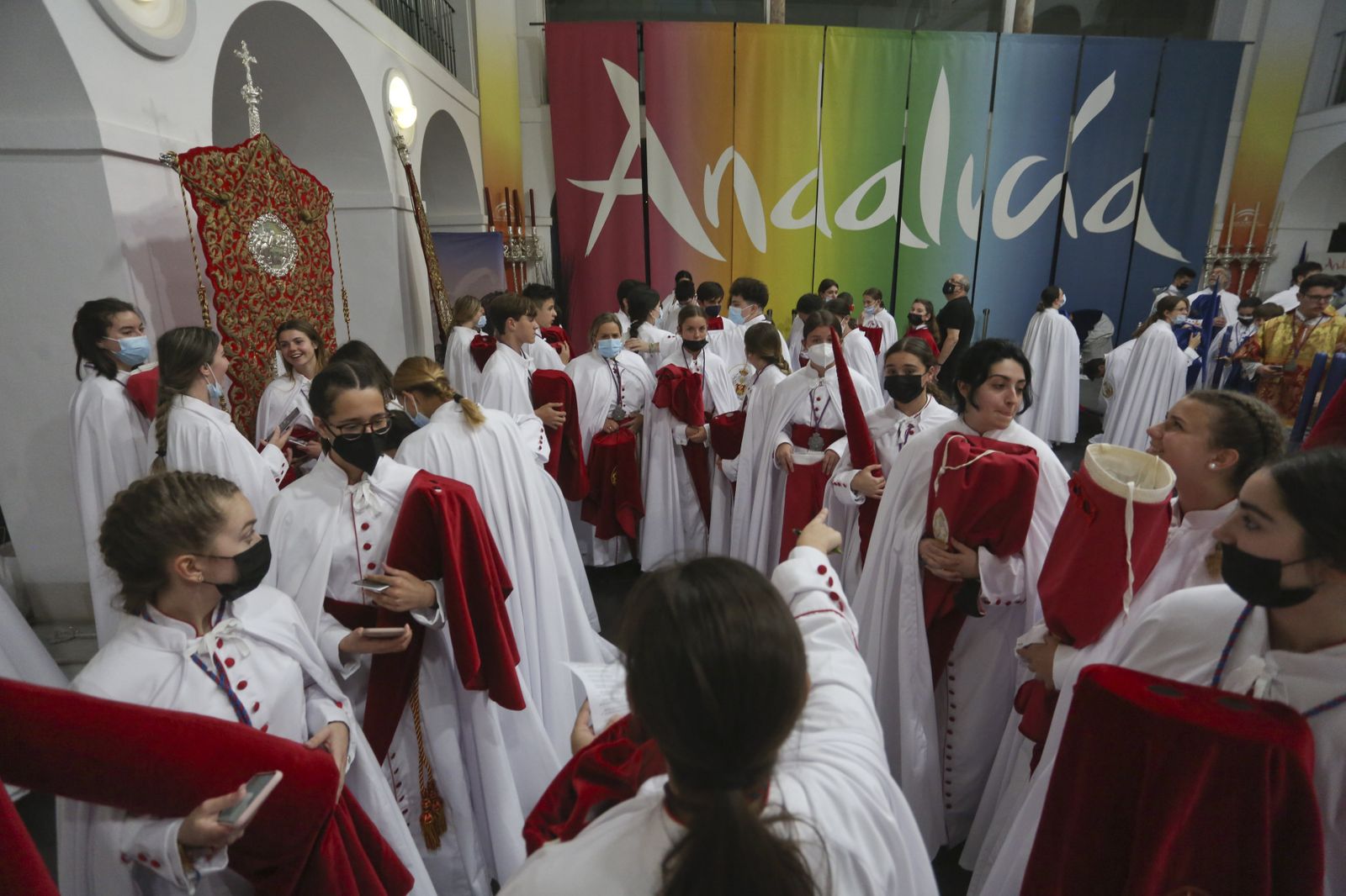 Las fotos de la Sagrada Cena, en el Jueves Santo de Málaga