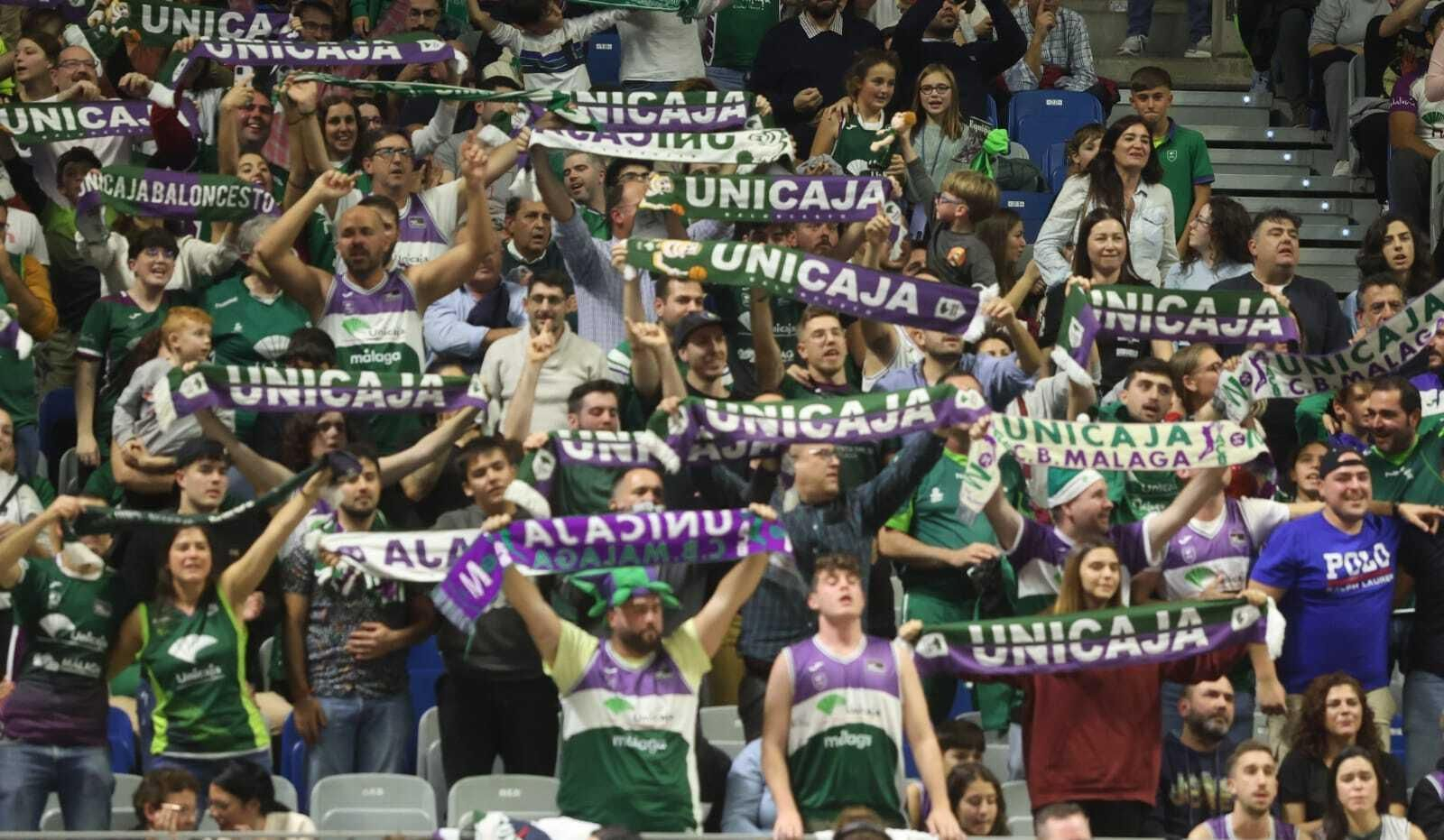 El Unicaja - Bilbao Basket, en fotos