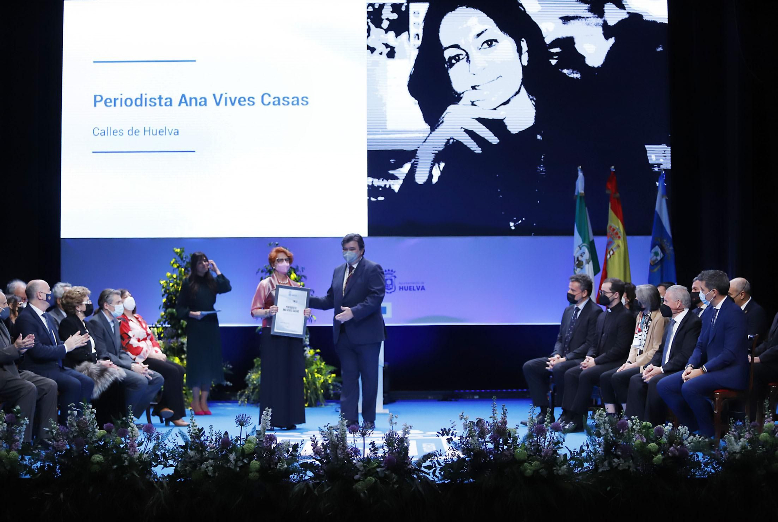 Imágenes de la entrega de las nuevas calles de la ciudad de Huelva