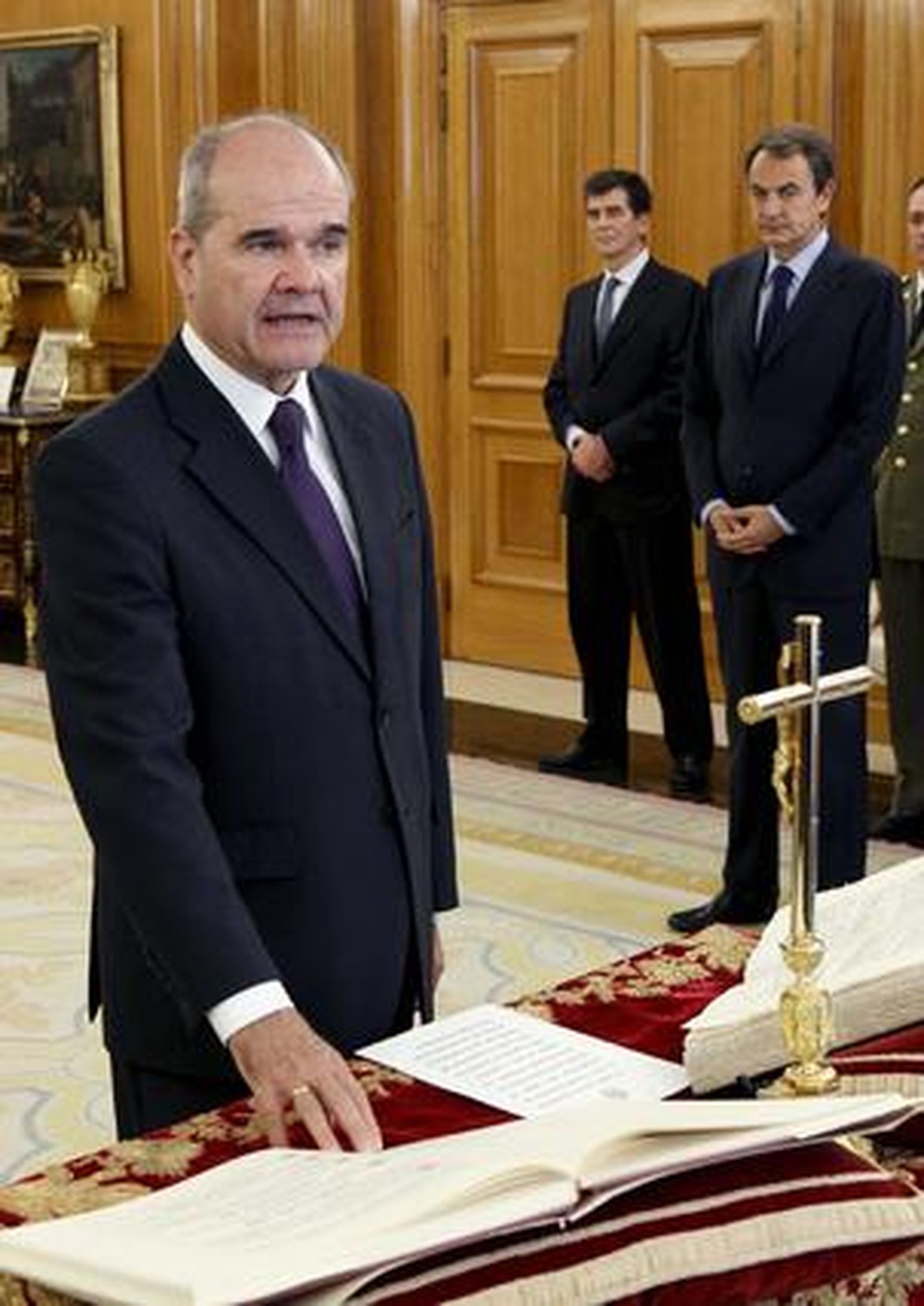 Manuel Chaves, vicepresidente tercero y ministro de Política Territorial.