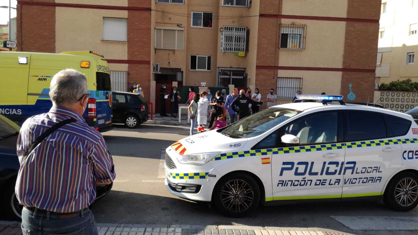 Zona en la que se produjo el atropello