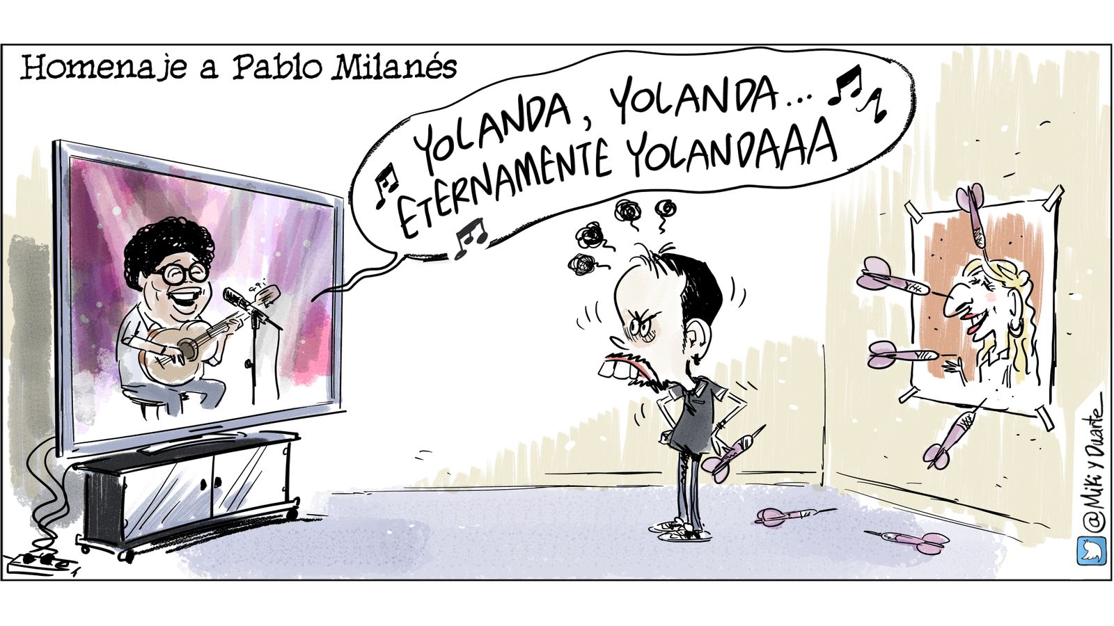 Pablo Milanés y Pablo Iglesias