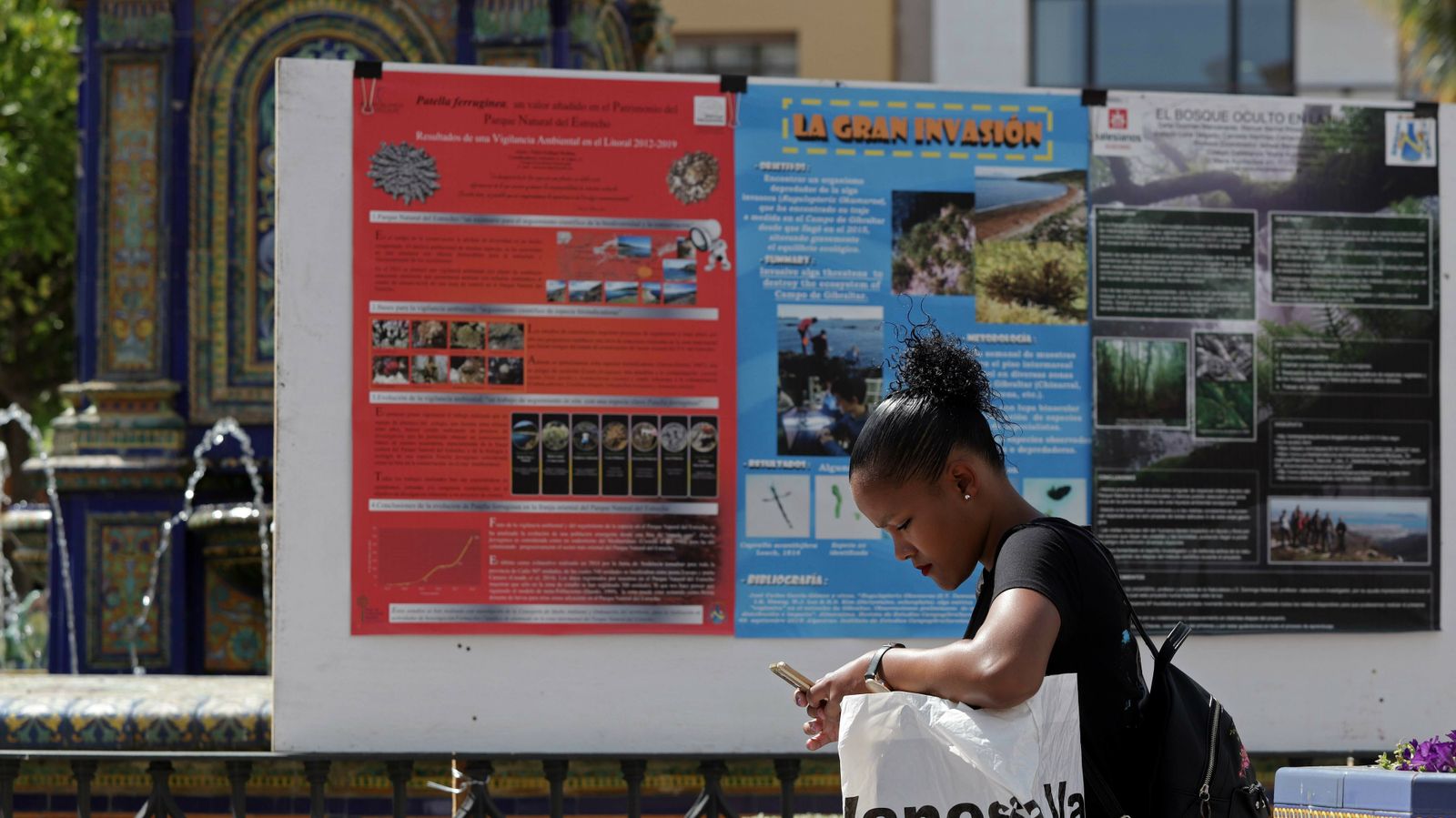 La mejores fotos de la III Feria de Muestras del Parque Natural de Los Alcornocales en Algeciras.