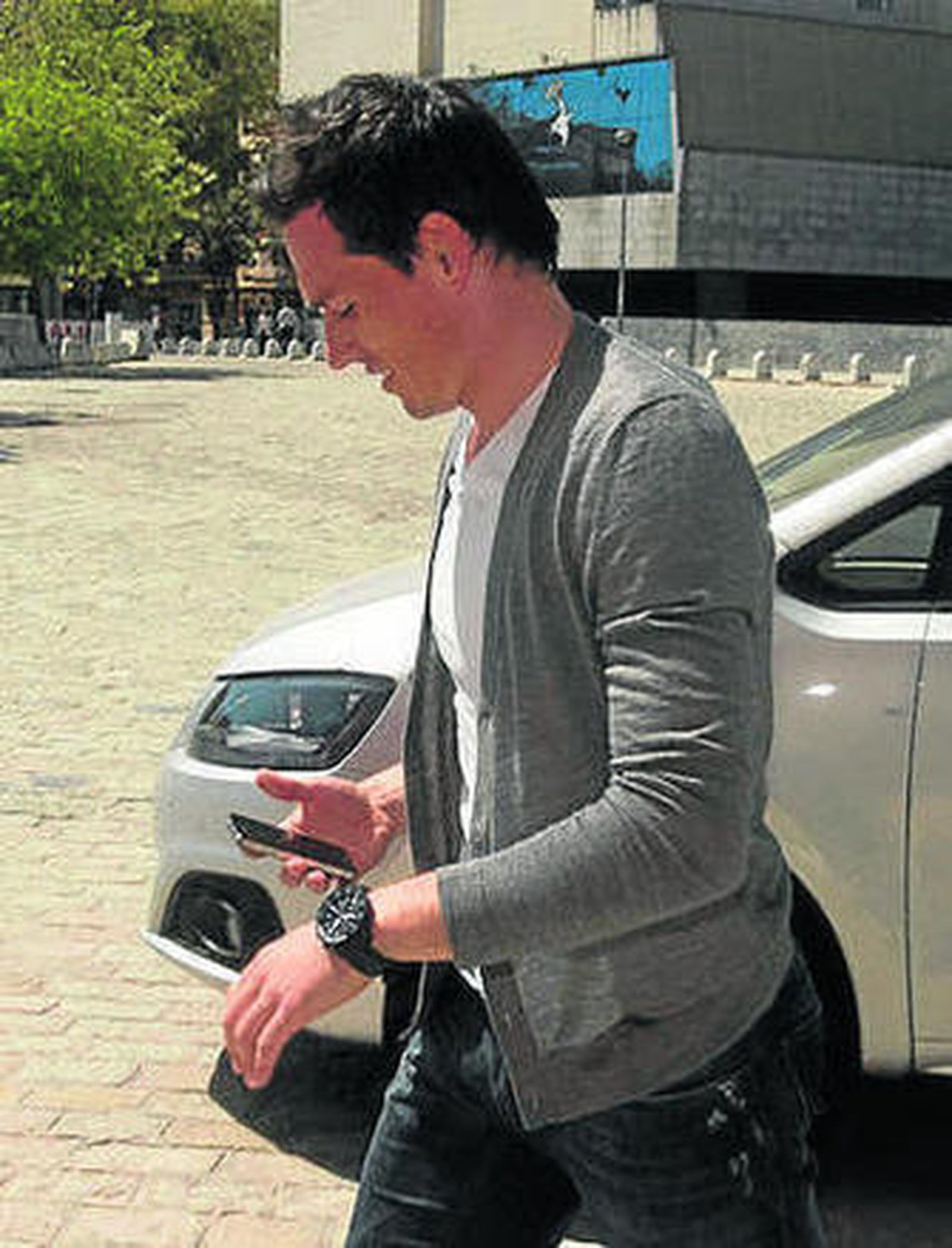 Piotr Trochowski, el domingo.