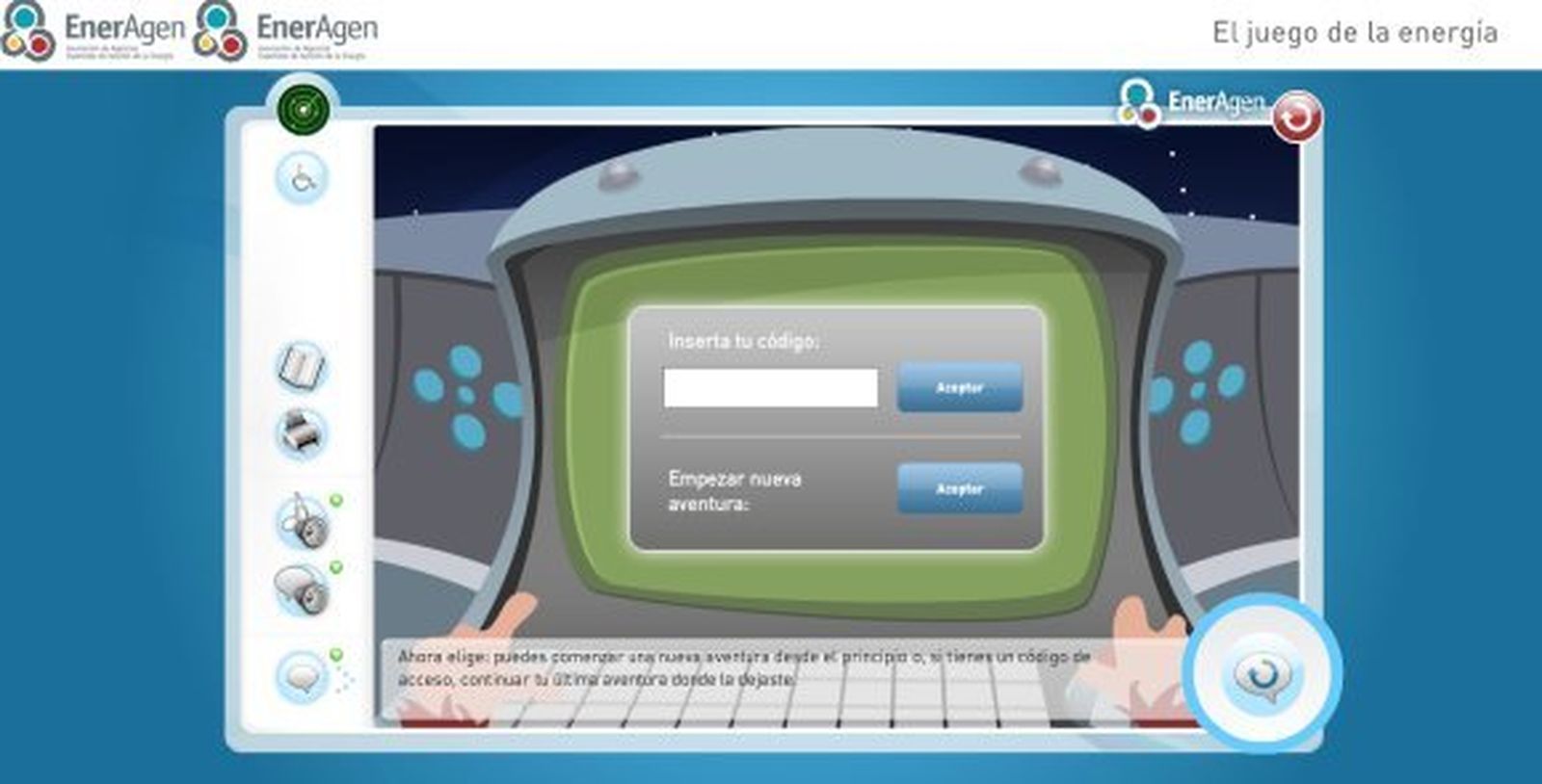 Un juego para aprender a utilizar la energía de una forma eficiente