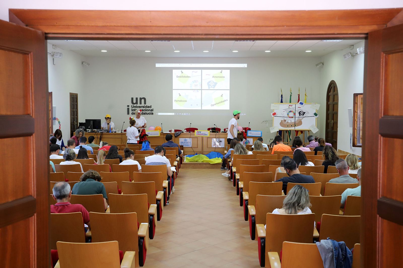 Sede de la UNIA en Santa María de La Rábida.
