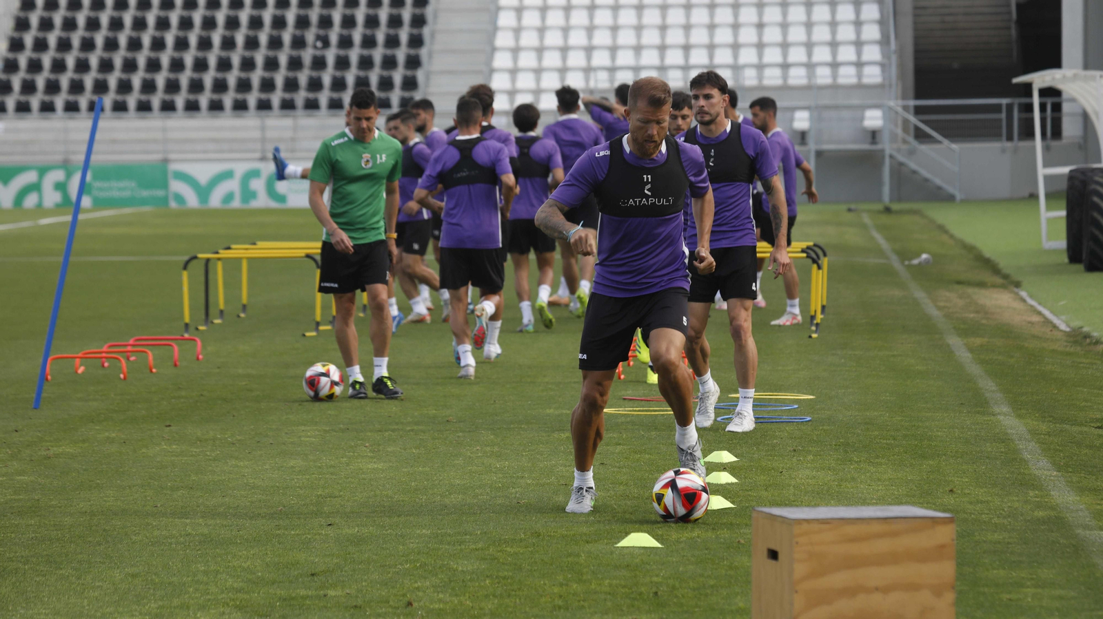 Las fotos del entrenamiento de la Balona