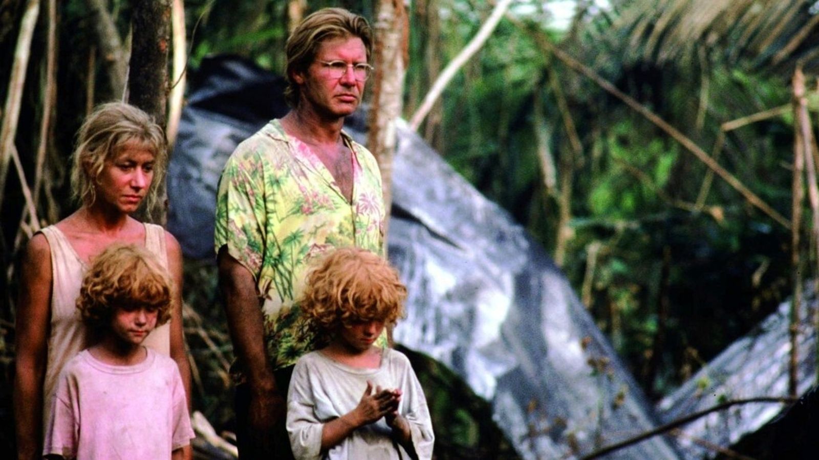 Harrison Ford en la película 'La costa de los mosquitos'.