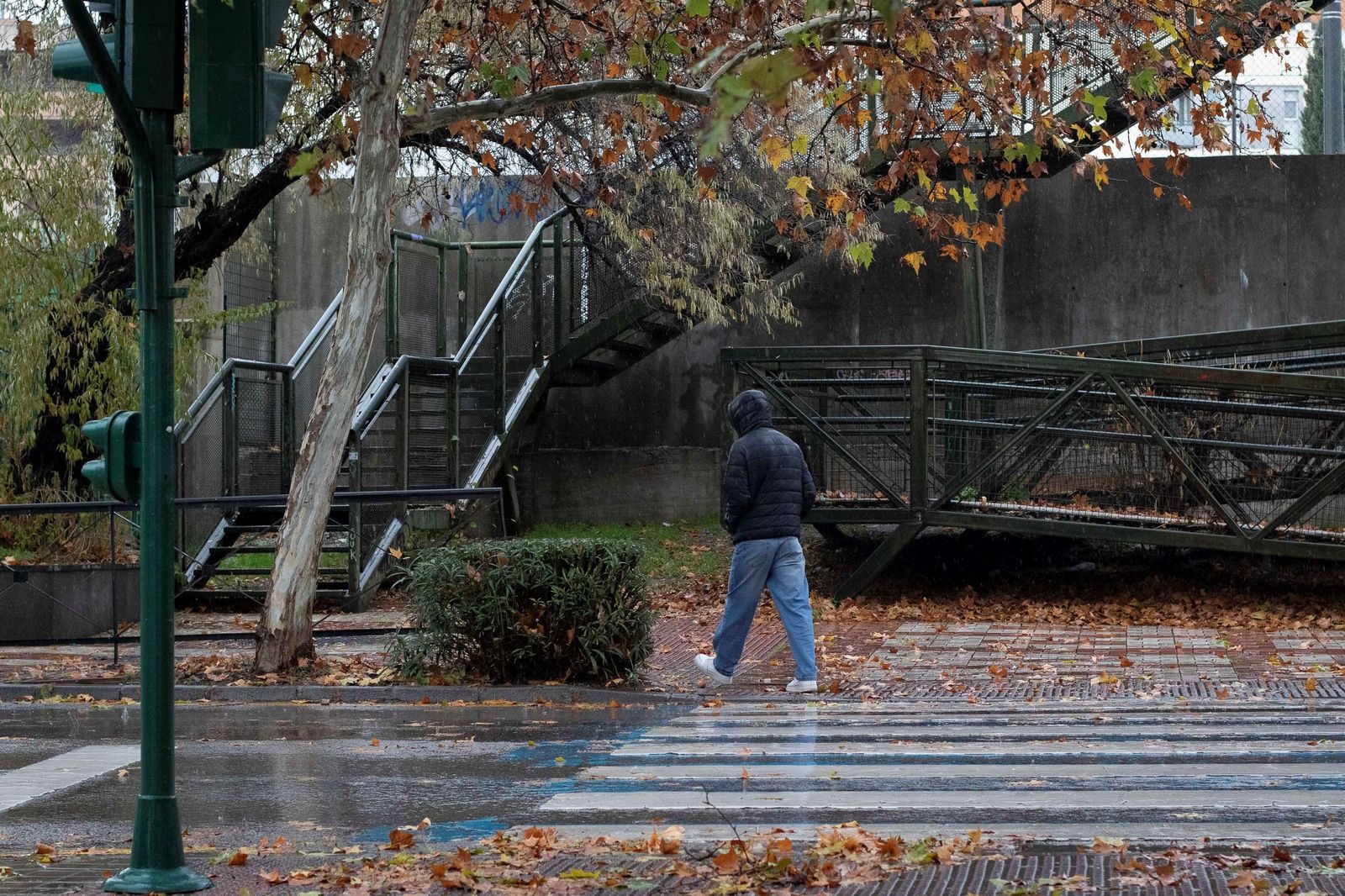 Granada bajo el temporal: imágenes de la ciudad durante la alerta naranja