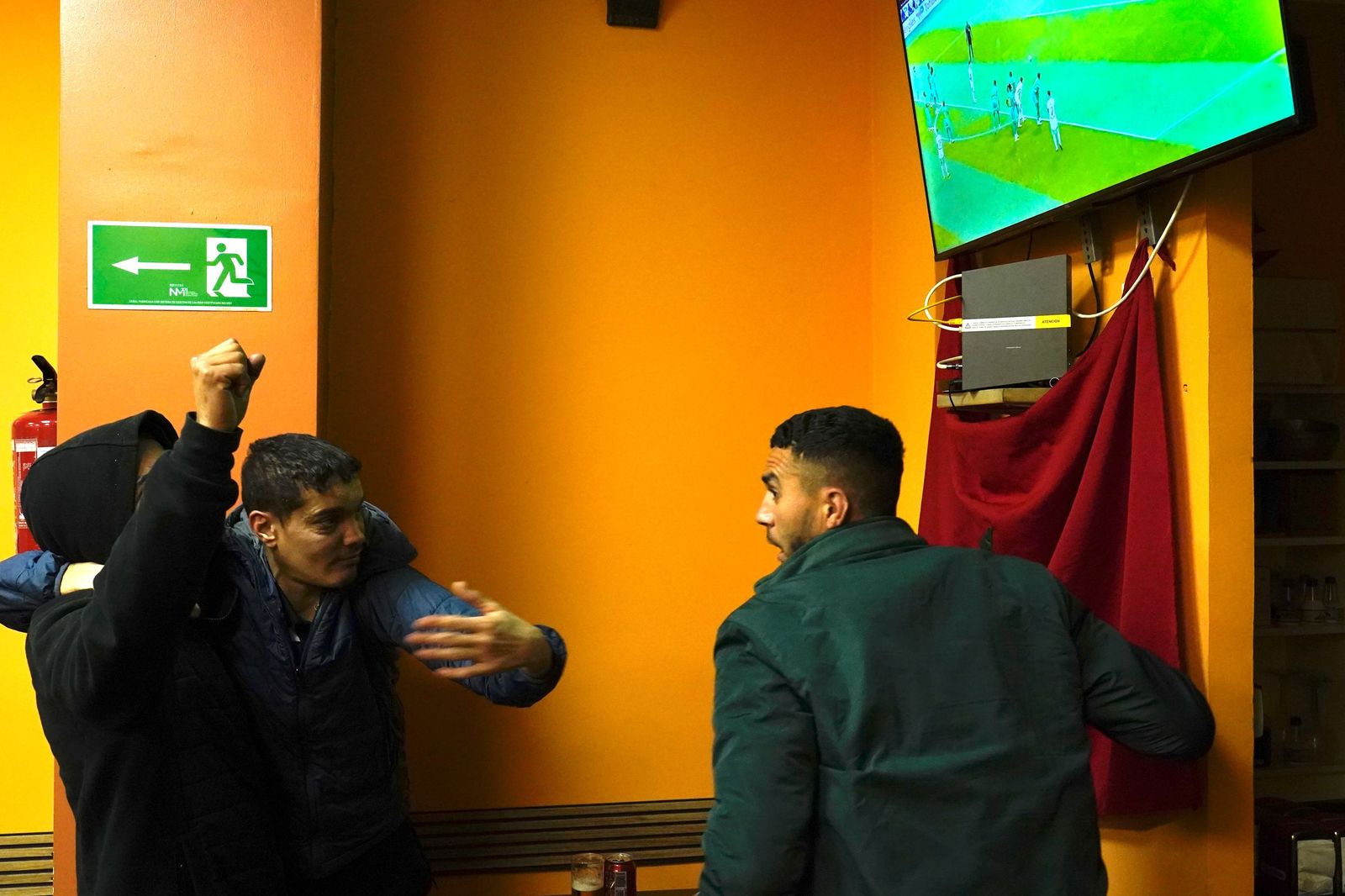 Así ha vivido la comunidad marroquí de Algeciras la final de la Copa de África