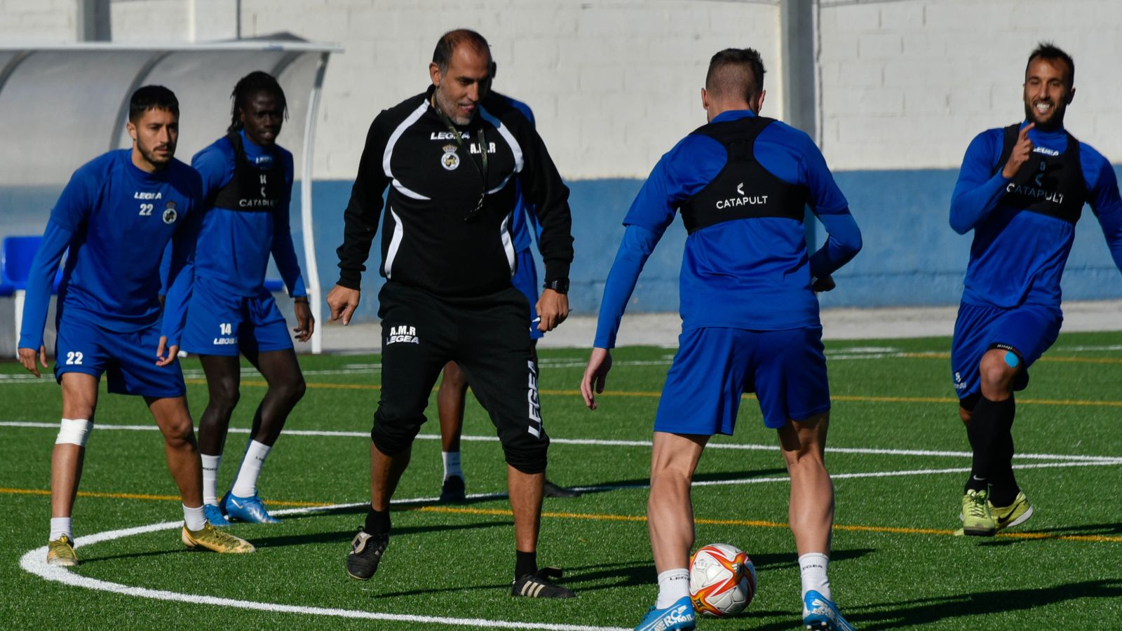 Las fotos del entrenamiento de la Balona