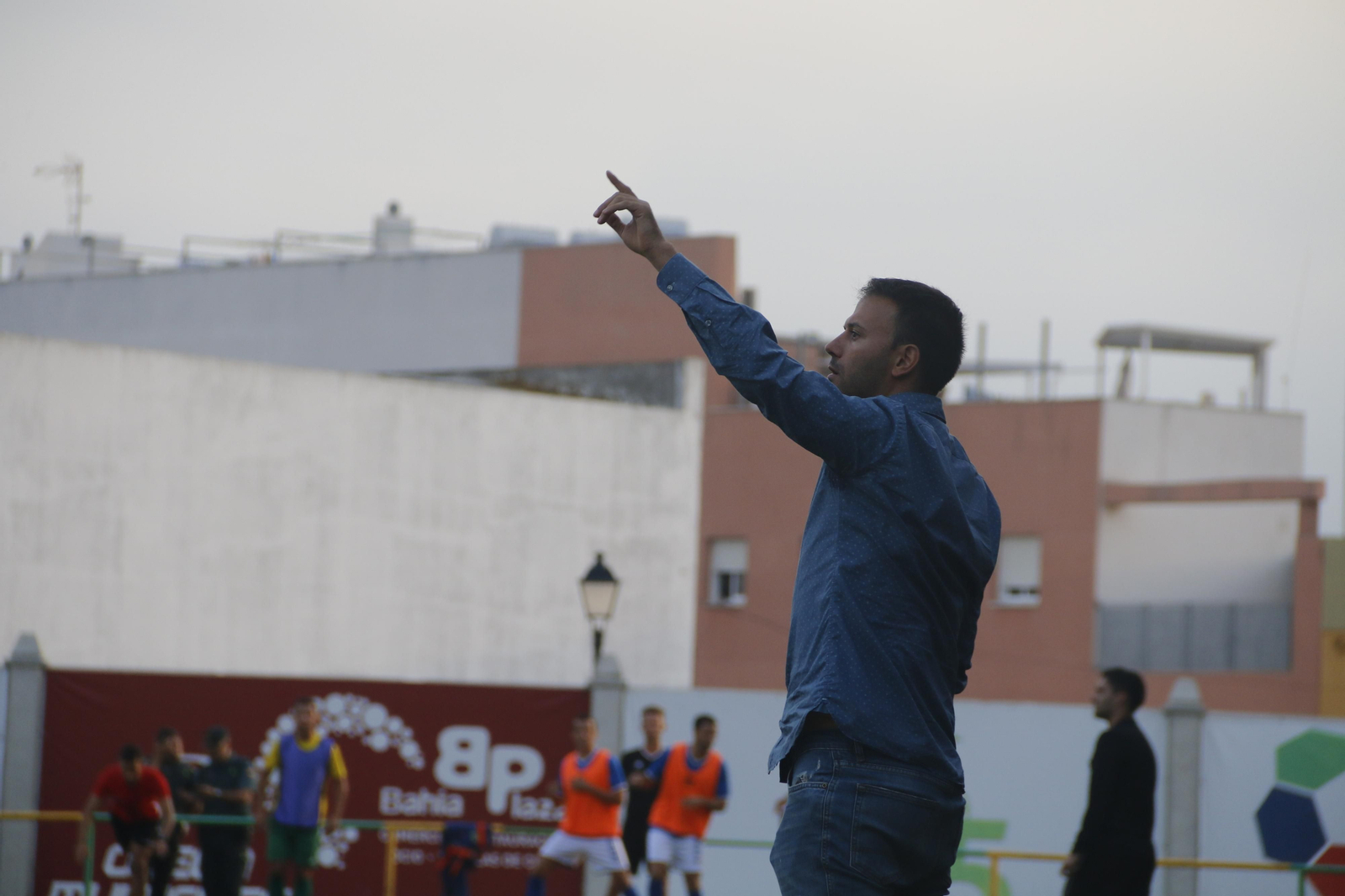 Pallarés durante el Unión - Xerez DFC