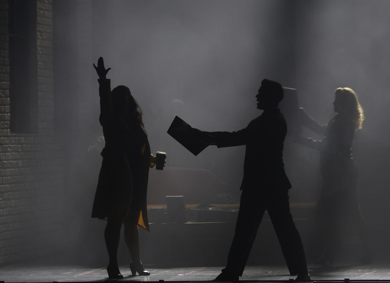 El musical de Ghost en Málaga, con David Bustamante y Ricky Merino, en fotos