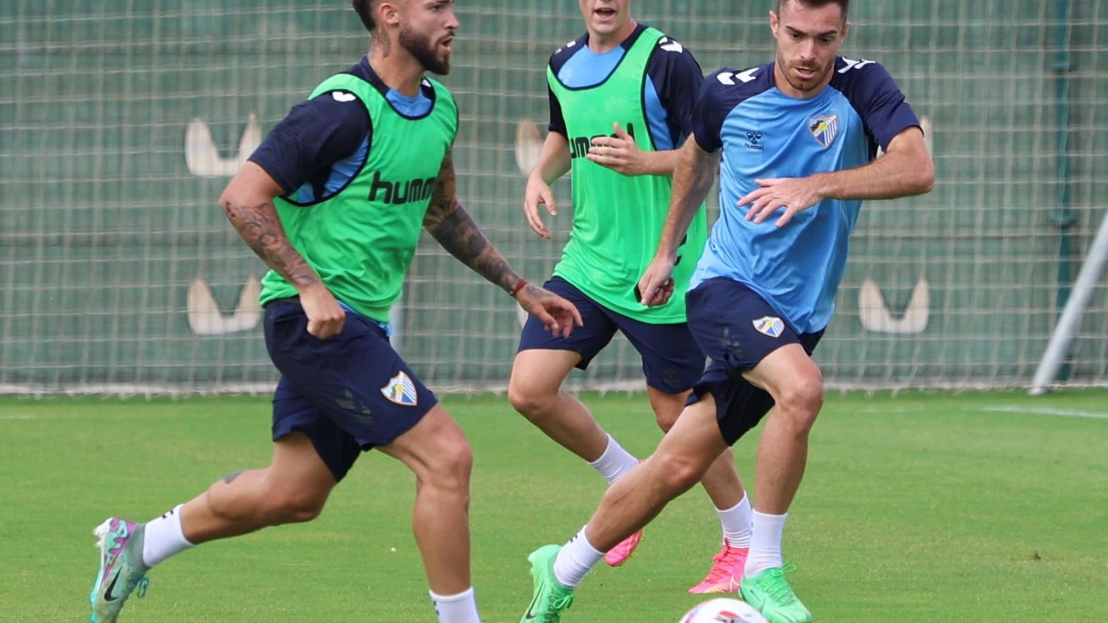El Málaga CF prueba la Ciudad Deportiva de Arraijanal