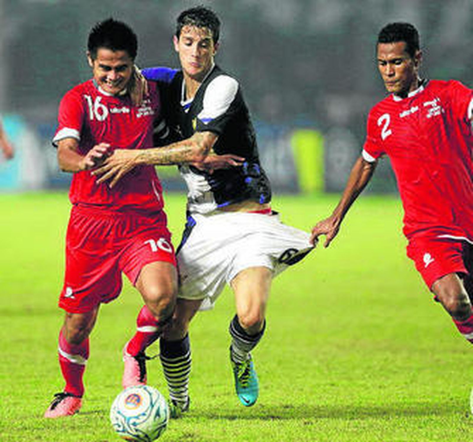 Luis Alberto, en un amistoso reciente jugado en Indonesia.