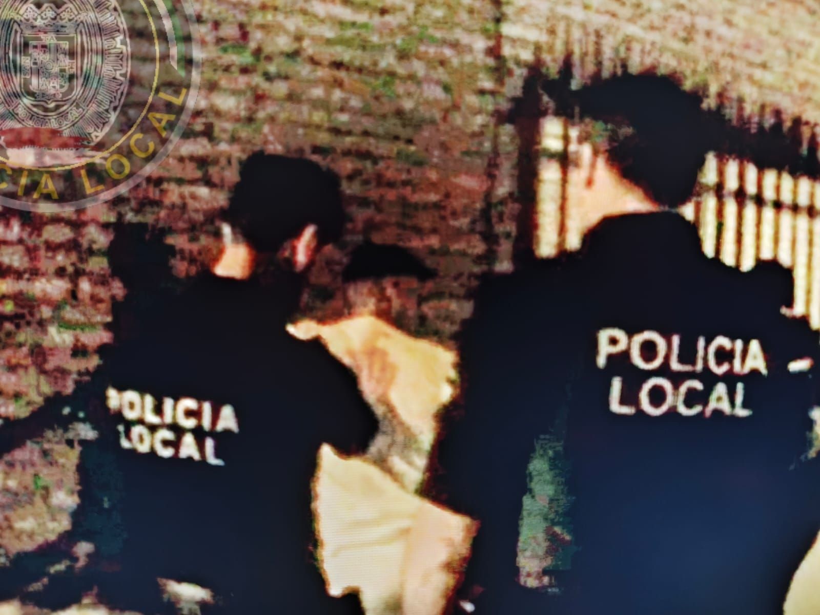 Imagen de la detención del hombre por presunta violencia de género