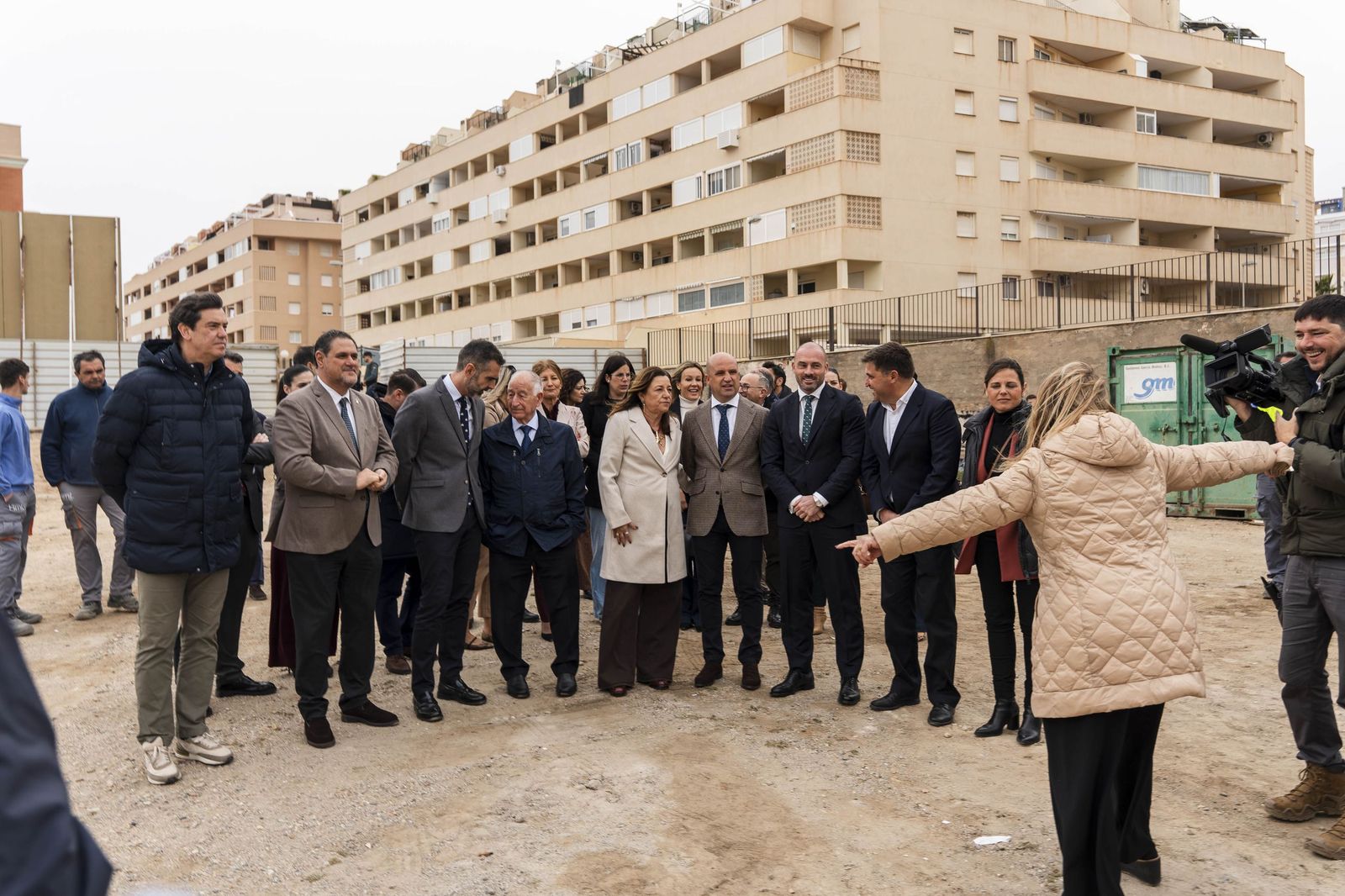 Las mejores imágenes de la colocación de la primera piedra del nuevo IES Las Marinas de Roquetas