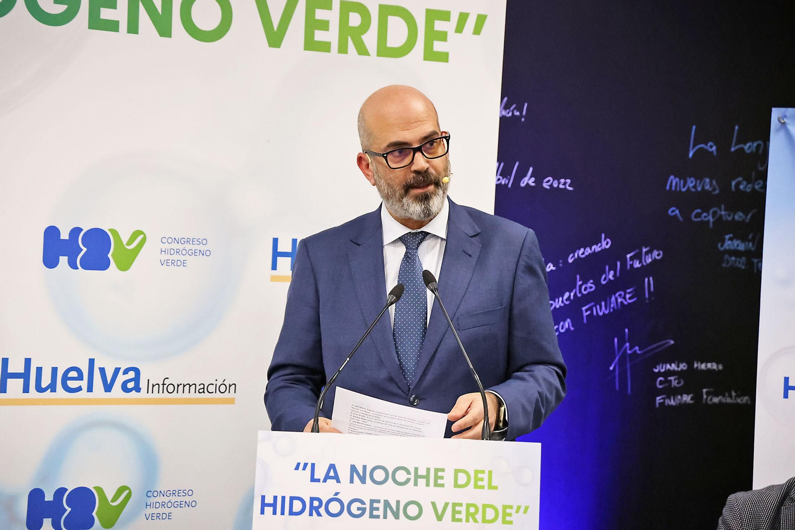 Imágenes de "La Noche del Hidrógreno Verde" organizada por Huelva Información y por el Congreso Nacional de Hidrógeno Verde