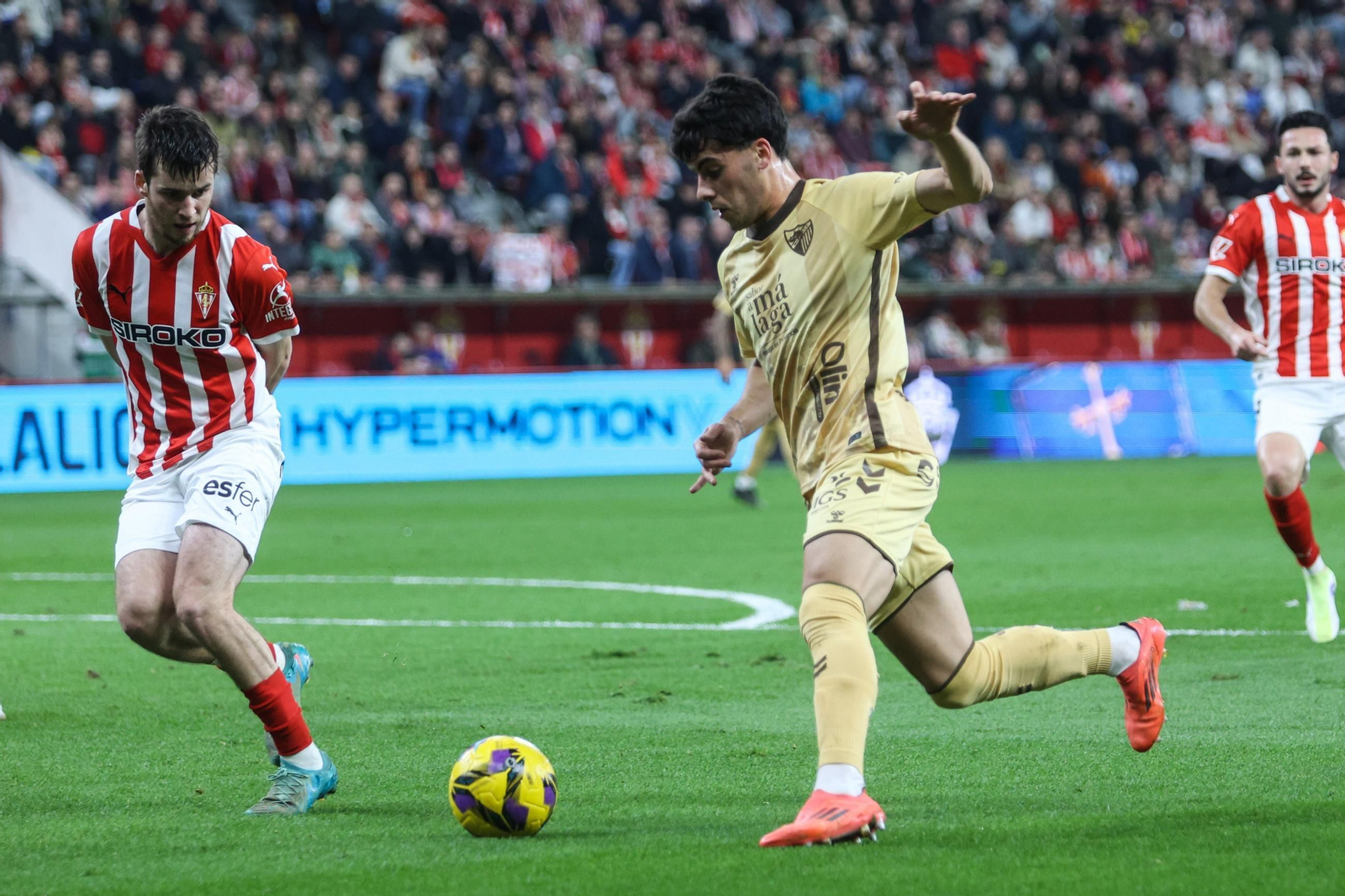 Las fotos del Sporting de Gijón - Málaga CF