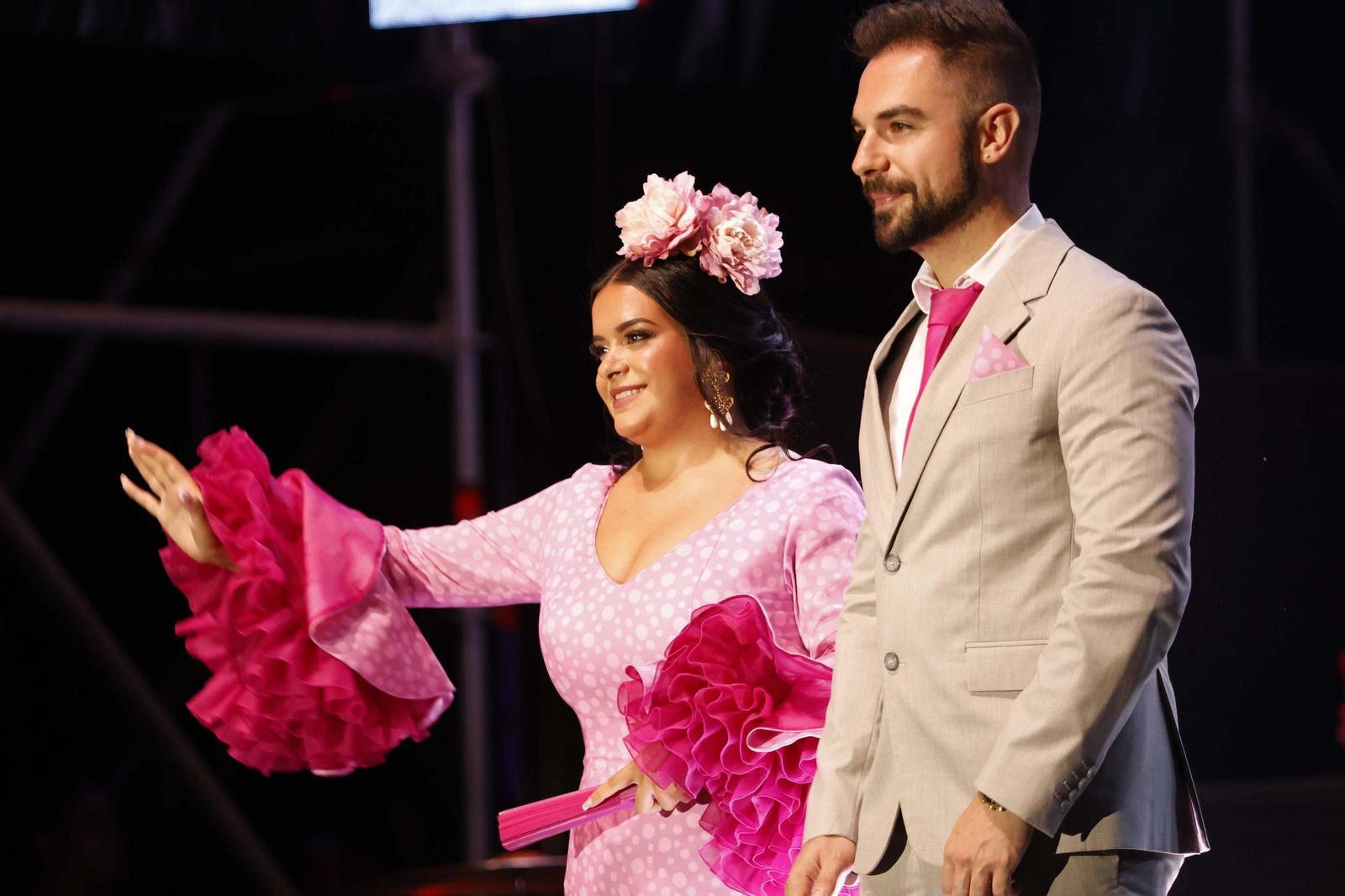 Las fotos del acto de coronación y el pregón de la Feria Real de San Roque