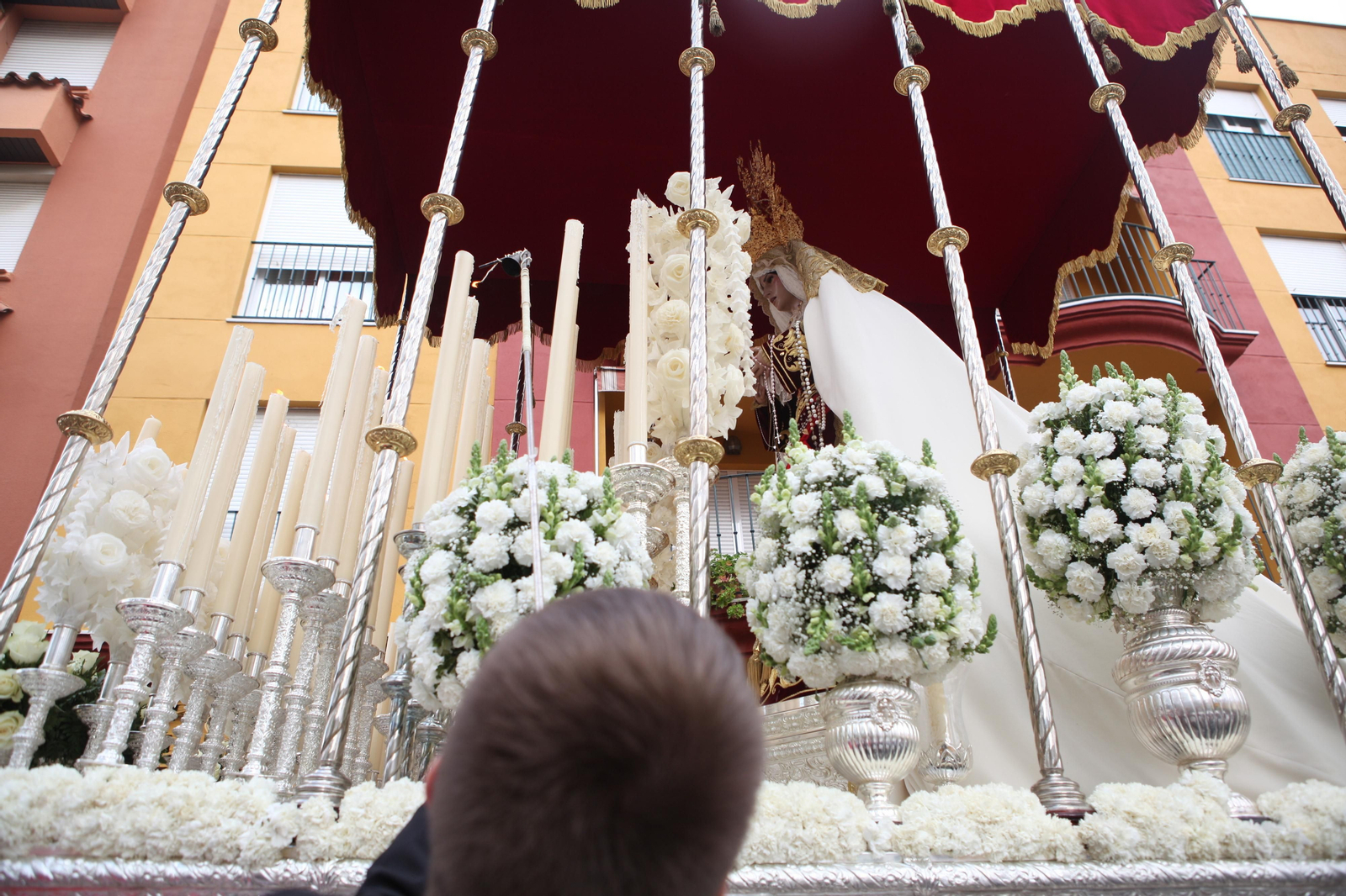 La Borriquita y la Virgen de la Alegría de Algeciras
