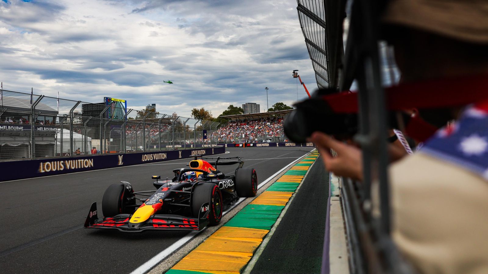 Los fotos del arranque de la Fórmula 1 en Melbourne