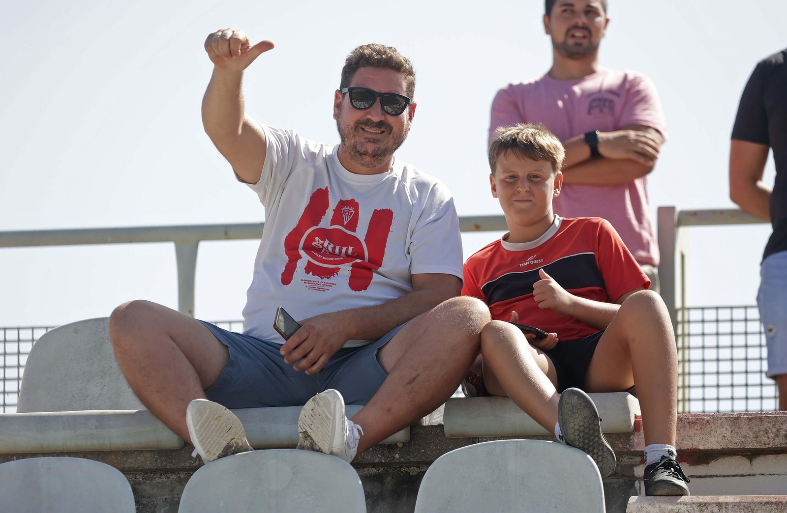 Búscate en el Nuevo Mirador durante el Algeciras CF - Marbella FC