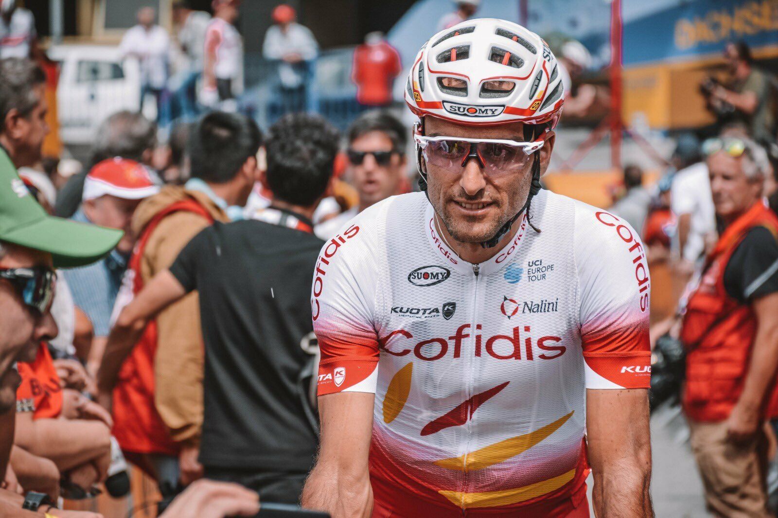 Maté, tras un carrera.