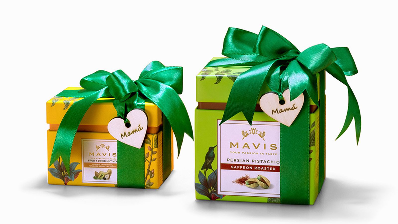 Exclusivos frutos secos tostados de forma artesanal, un regalo 100% natural y gourmet de la antigua Persia.