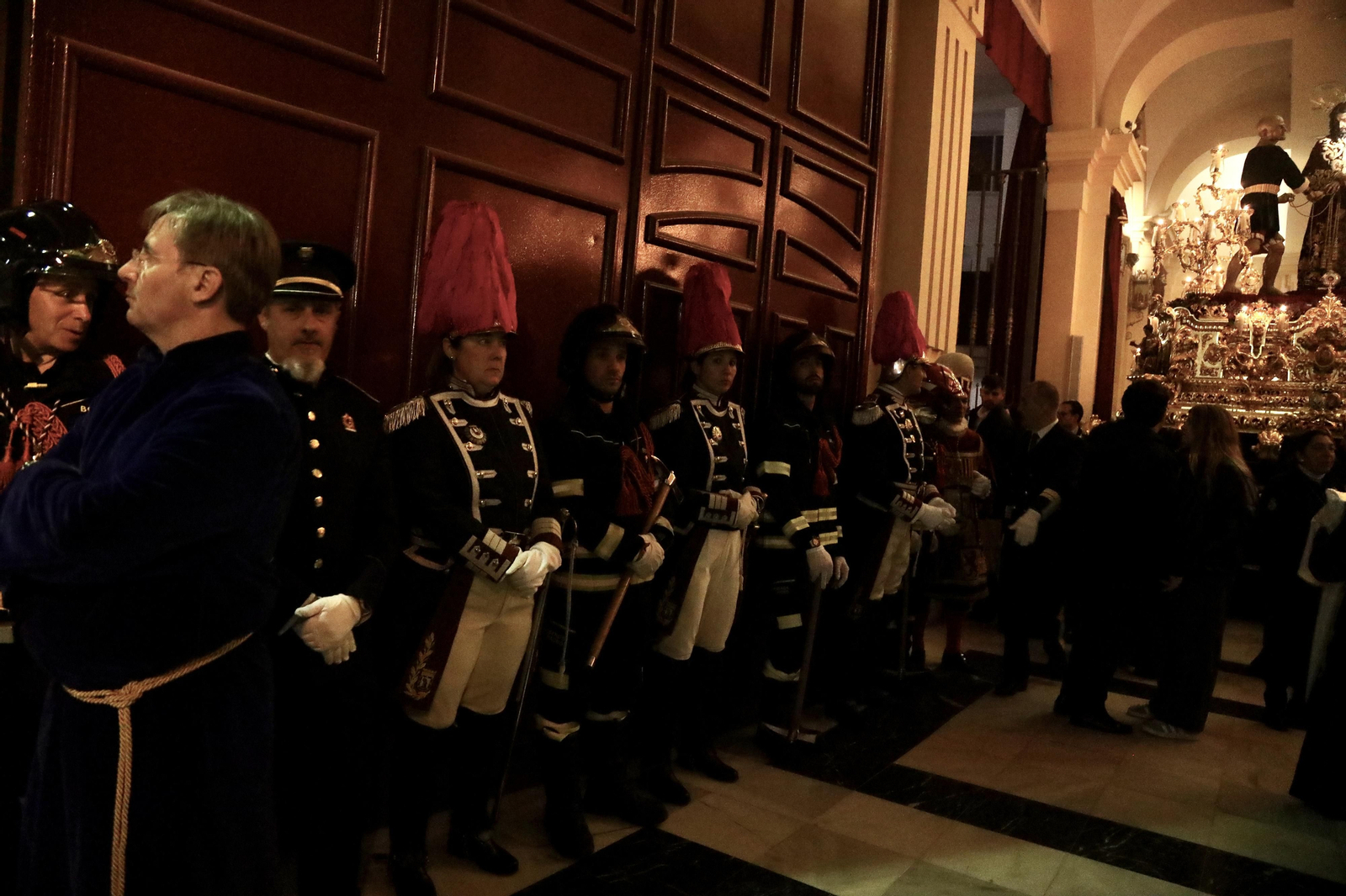 La Paloma el Miércoles Santo en Málaga, en fotos