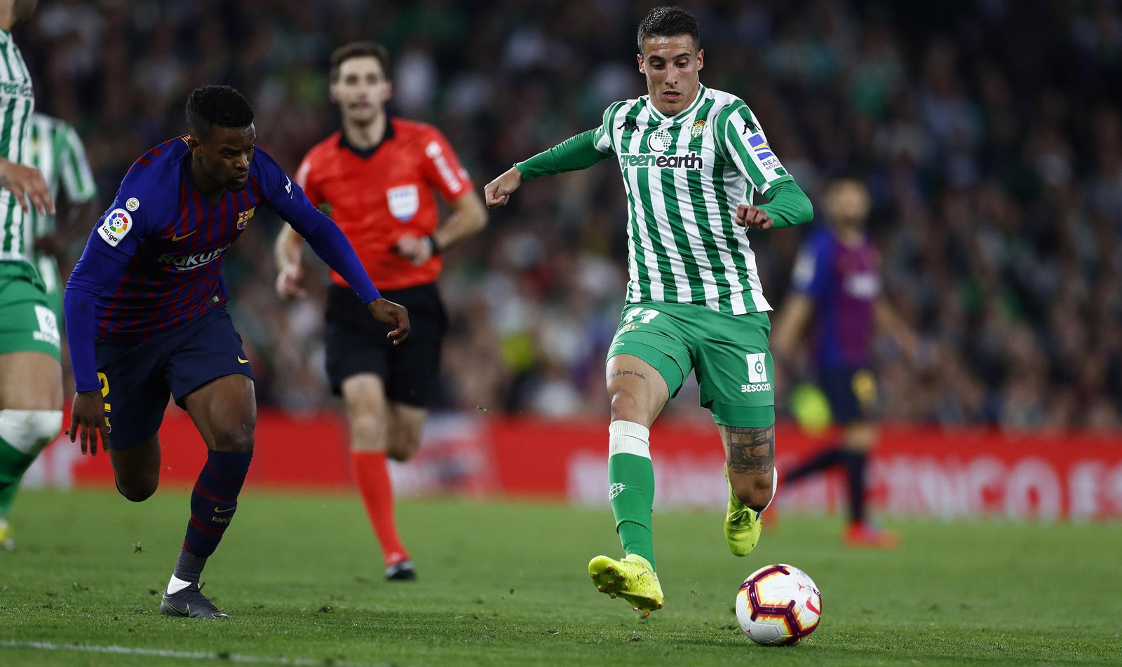El Betis-Barcelona, en imágenes