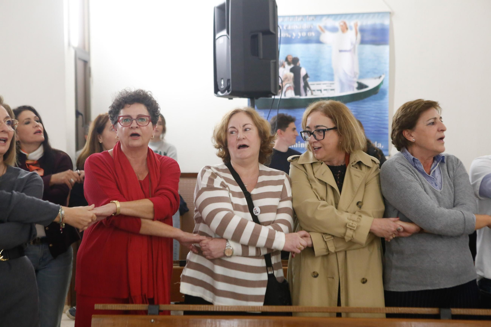 Las fotos del homenaje al padre Pedro por sus 50 años de entrega absoluta a la Piñera