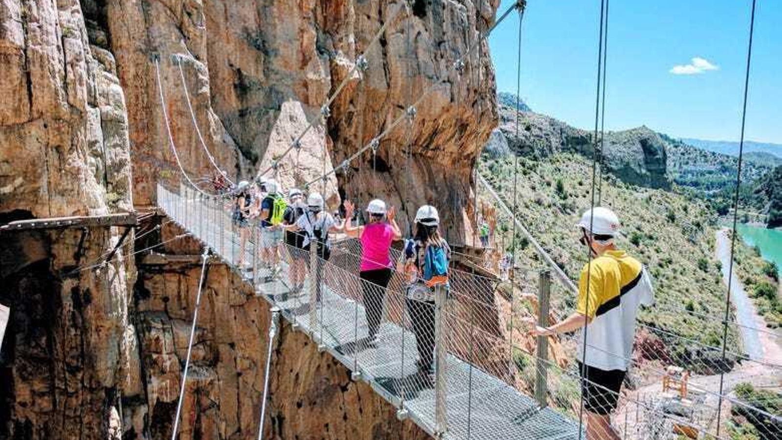 Recorrido del Caminito del Rey. Recorrido del Caminito del Rey.